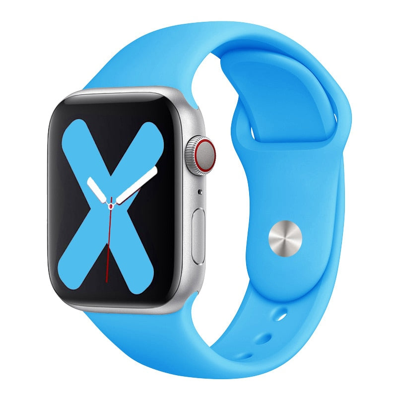 Silicone Strap For Apple Watch