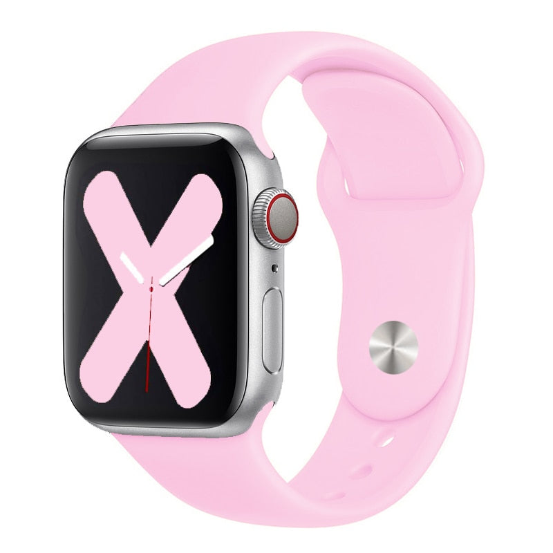 Silicone Strap For Apple Watch