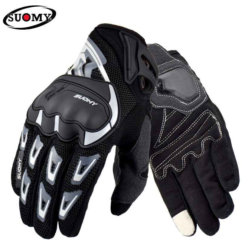 SUOMY Full Finger Racing Motorcycle Gloves