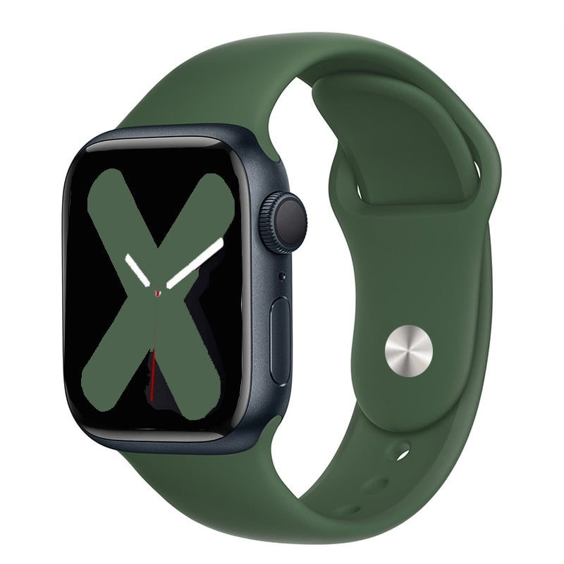 Silicone Strap For Apple Watch