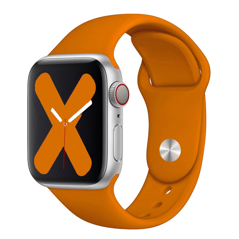 Silicone Strap For Apple Watch