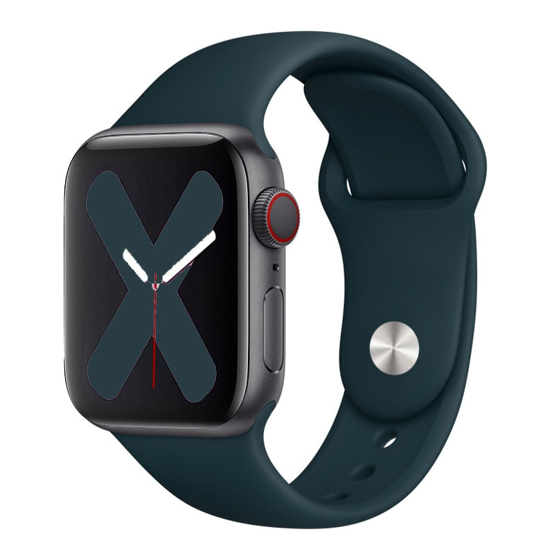 Silicone Strap For Apple Watch