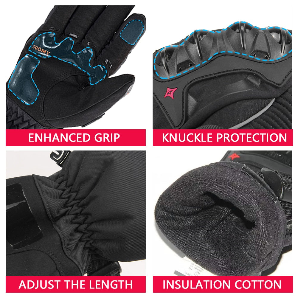 Waterproof Motorcycle Gloves