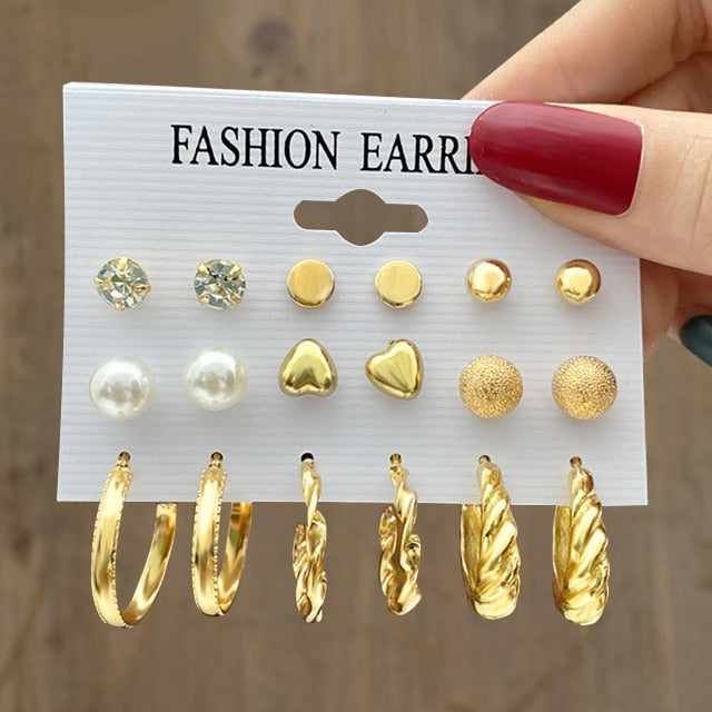 Pretty Earrings Set