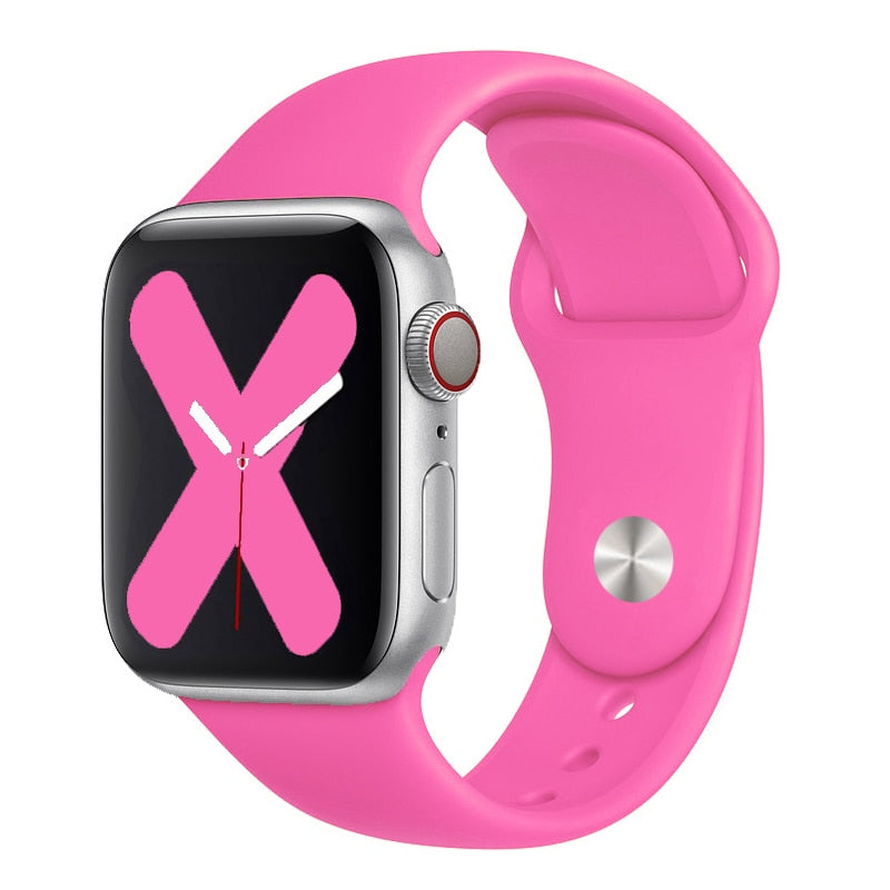 Silicone Strap For Apple Watch