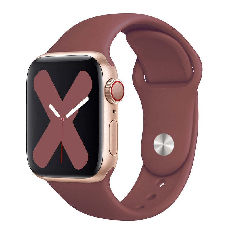 Silicone Strap For Apple Watch