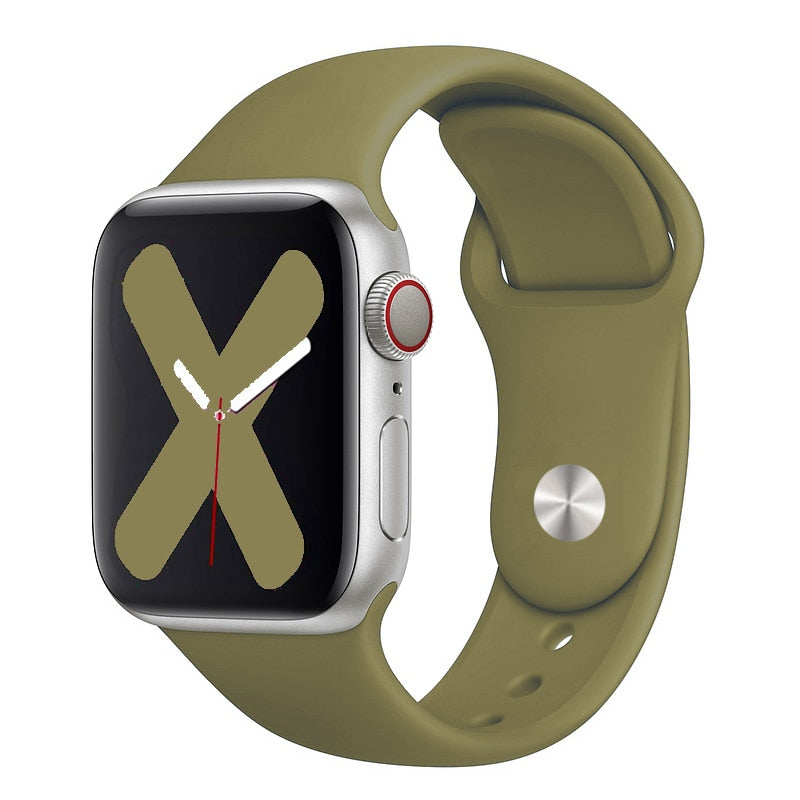 Silicone Strap For Apple Watch