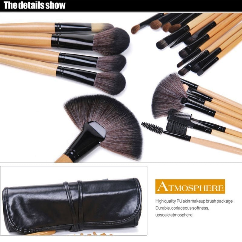 24pcs Makeup Brush Sets