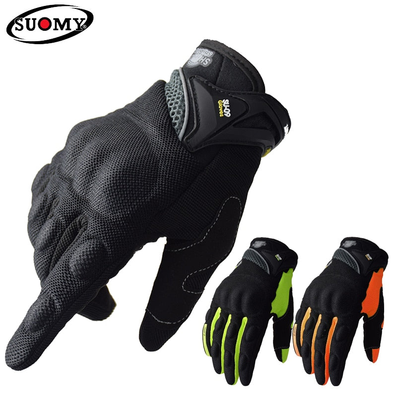 SUOMY Full Finger Racing Motorcycle Gloves