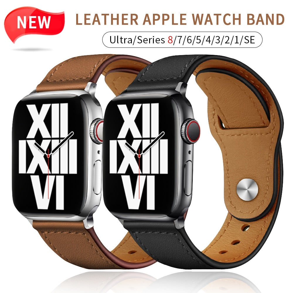 Leather Strap For Apple watch