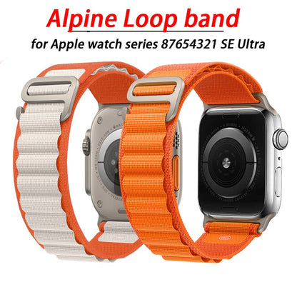 Alpine Loop Nylon Sport Strap for Apple watch band