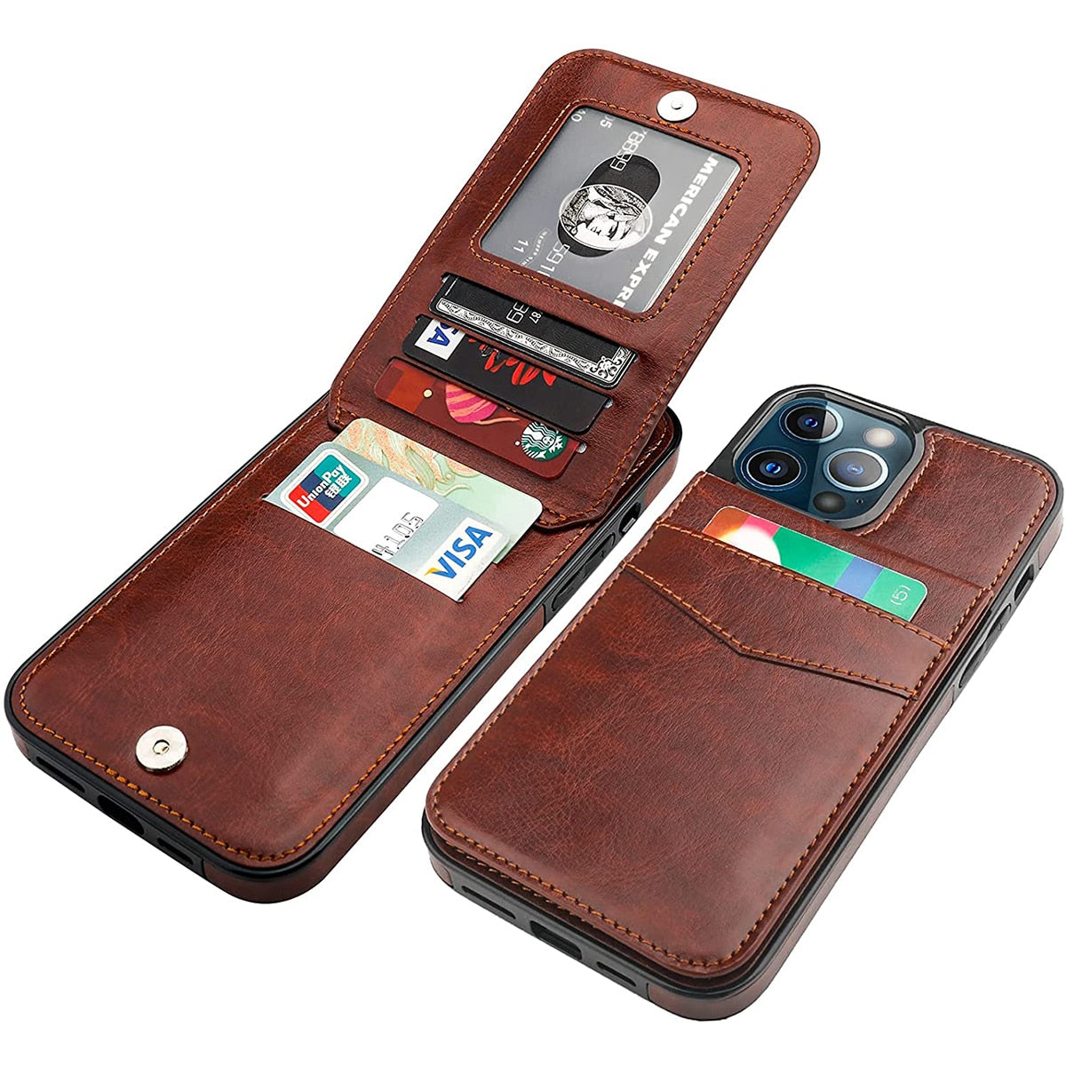 iPhone Case Plus Wallet with Credit Card Holder